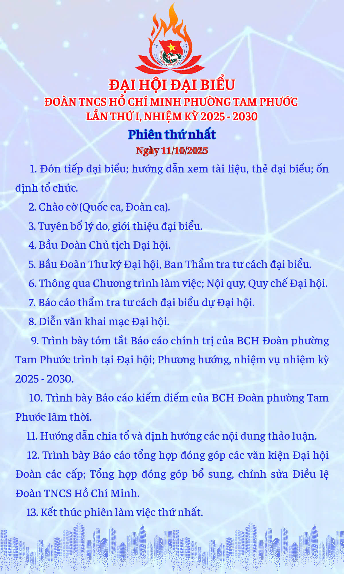 Phiên thứ nhất